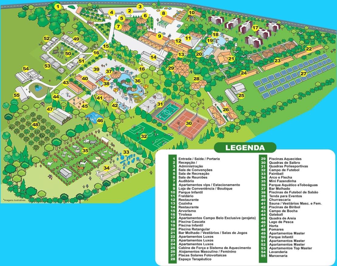 Campo Belo Resort Presidente Prudente Esterno foto